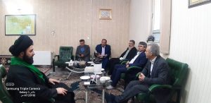 مدیرعامل شرکت آب و فاضلاب شرق استان تهران با امام جمعه شهرستان فیروزکوه