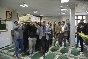 مراسم باشکوه استقبال و تشییع پیکر مطهر یکی از شهیدان گمنام دوران دفاع مقدس