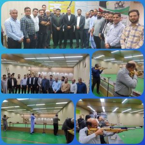 مسابقات تیراندازی به مناسبت گرامیداشت هفته بسیج