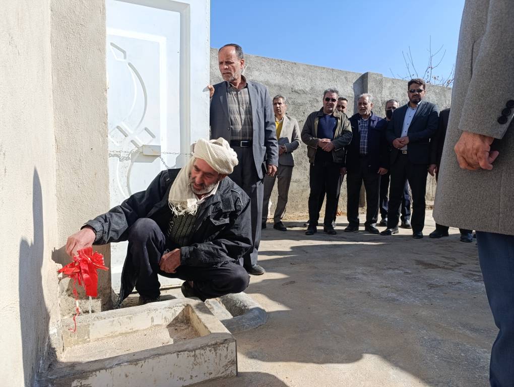 رفع مشکل آب ۳۷ خانوار روستایی در گناباد