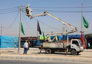 برق پایدار برای موکب ها و پایانه های مرزی
