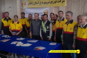 میزخدمت شرکت توزیع نیروی برق در آیین‌های نمازجمعه شهرستان‌های استان زنجان