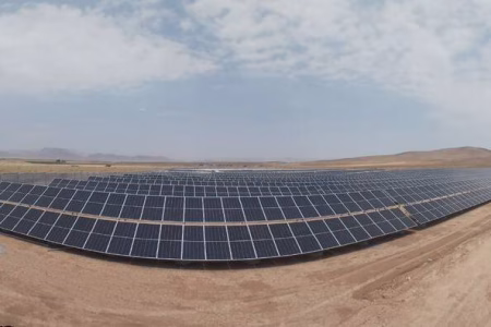 بهره‌برداری نیروگاه خورشیدی ۶ مگاواتی سبز خودروی زرین در بروجن