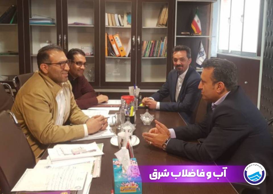 هم اندیشی مدیر روابط عمومی آبفاشرق استان و رییس سازمان حمل و نقل شهرداری رودهن