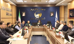 همزمان با دهه فجر همایش  مسئولین بسیج ادارات  به میزبانی آبفای منطقه ۲ شهر تهران برگزار شد