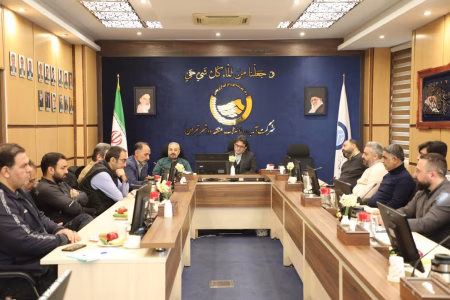 همزمان با دهه فجر همایش  مسئولین بسیج ادارات  به میزبانی آبفای منطقه ۲ شهر تهران برگزار شد