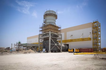 واحد ۱۸۳ مگاواتی نیروگاه برق و بخار مکران