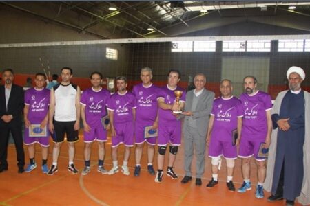 اختتامیه مسابقات ورزشی والیبال کرمان