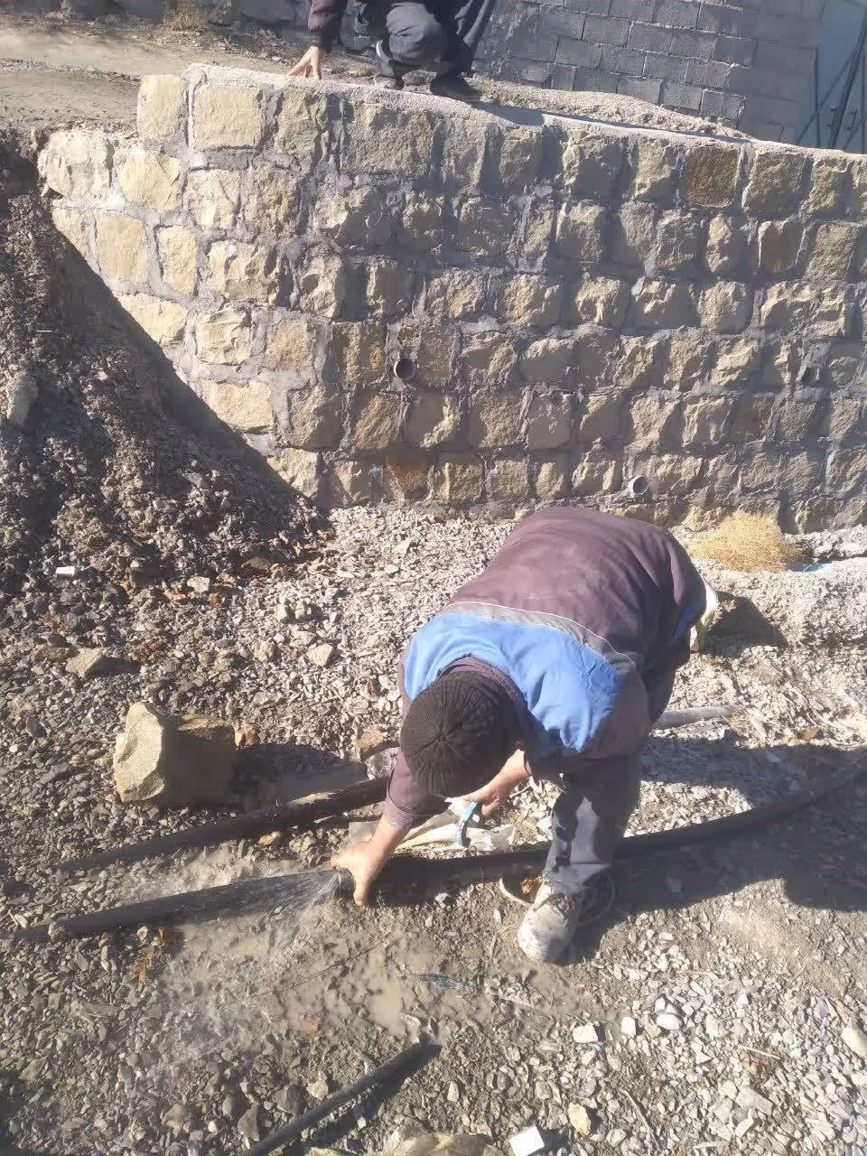 وصل شدن جریان آب پنج روستای بجنورد