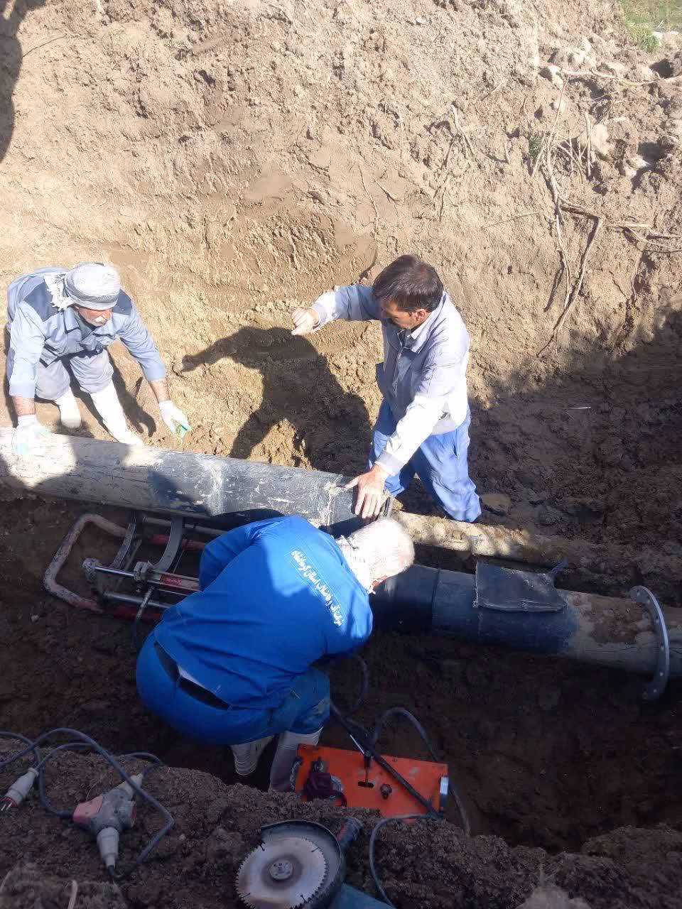 پایداری تأمین آب ۳ روستای کرمانشاه