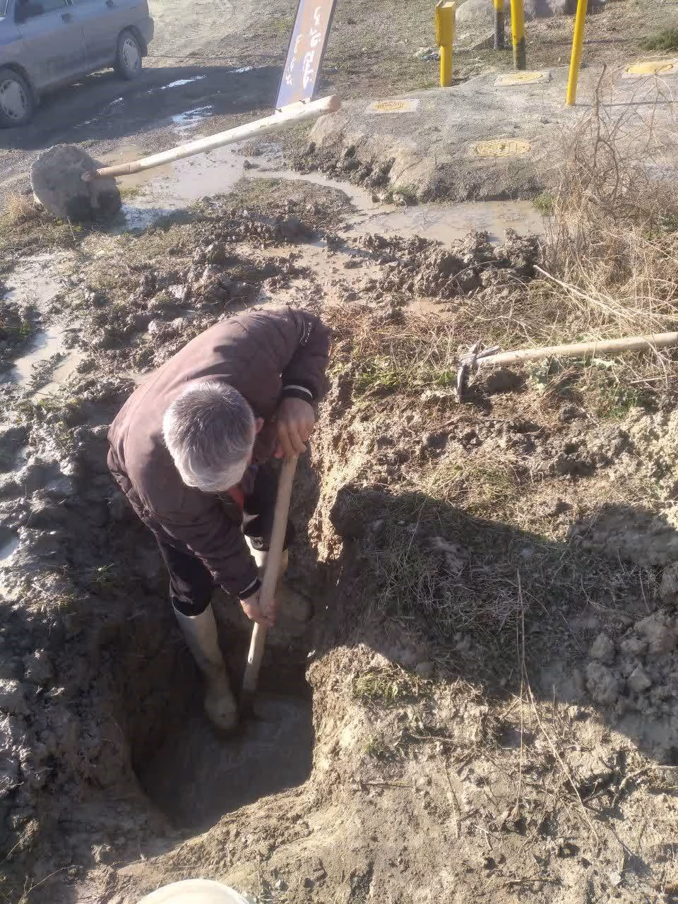 پایداری جریان آب در چناران شهر و روستاهای اطراف
