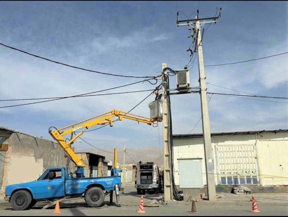 پایداری کامل شبکه توزیع نیروی برق استان فارس