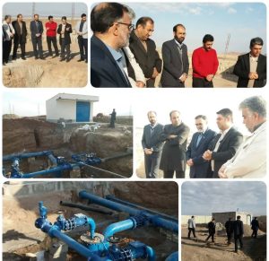 پروژه مجتمع آبرسانی به روستاهای کوه زر شهرستان دامغان با پیشرفت ۷۳ درصدی