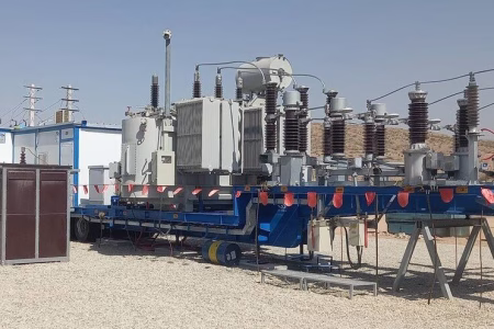 بهره‌برداری پست سیار ۶۳/۲۰ کیلوولت خوارزمی در کرج