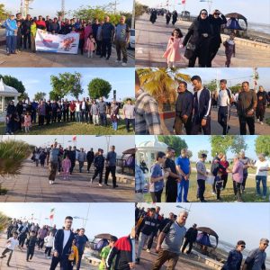 پیاده روی کارکنان صنعت آب و برق استان بوشهر برگزار شد