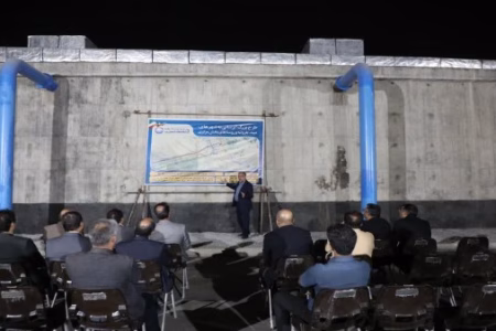 پیشرفت طرح بزرگ آبرسانی به میبد