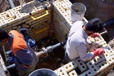 پیشرفت ۹۵ درصدی پروژه زیرساخت‌های آبی سایت نهضت ملی مسکن بهاباد