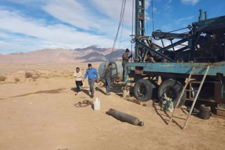 وارد مدار شدن چاه جدید مجتمع شهید قرائی اسفراین در خراسان شمالی