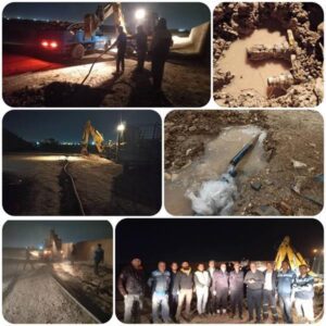 کشف وشناسایی دو رشته انشعاب غیر مجاز
