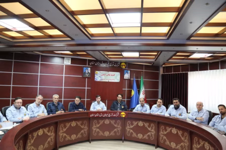 کمیته عالی ایمنی شرکت توزیع نیروی برق استان سمنان به ریاست مدیرعامل