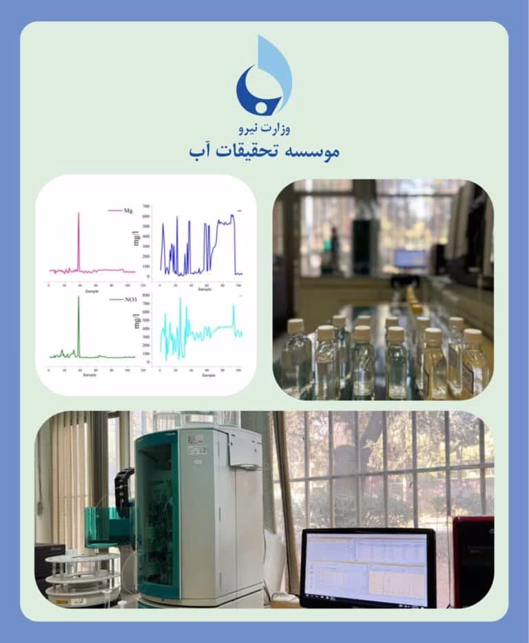 گسترش فعالیت‌های آزمایشگاهی موسسه تحقیقات آب در پایش شیمیایی منابع آبی کشور