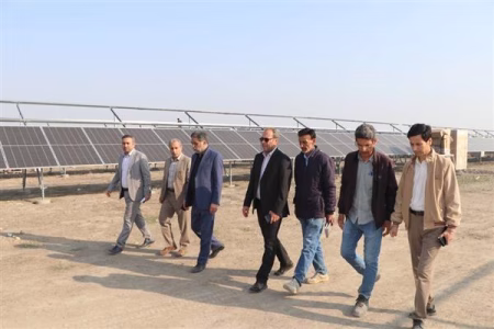 پیشرفت ۷۰ درصدی نیروگاه خورشیدی ۳ مگاواتی روستای کاکا گنبدکاووس