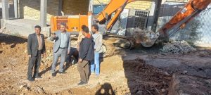 اجرای ۱۰۰۰ متر شبکه جمع‌آوری فاضلاب در شهرک قائم هانیوان