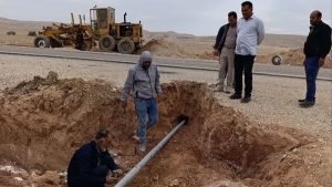 ۱۲۰۰ متر خط انتقال آب در روستاهای دهلران