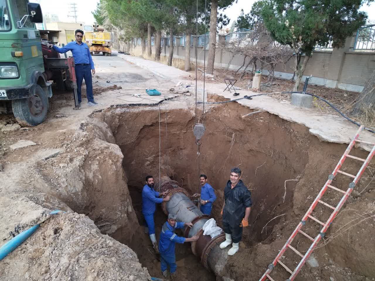 ثبت ۳۳ هزار حادثه آبفا در یزد