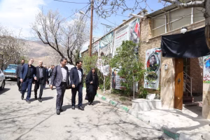 ️دیدار جهادی خانواده صنعت توزیع برق با خانواده شهید دوست محمدی و تجدید بیعت با آرمان‌های ولایت